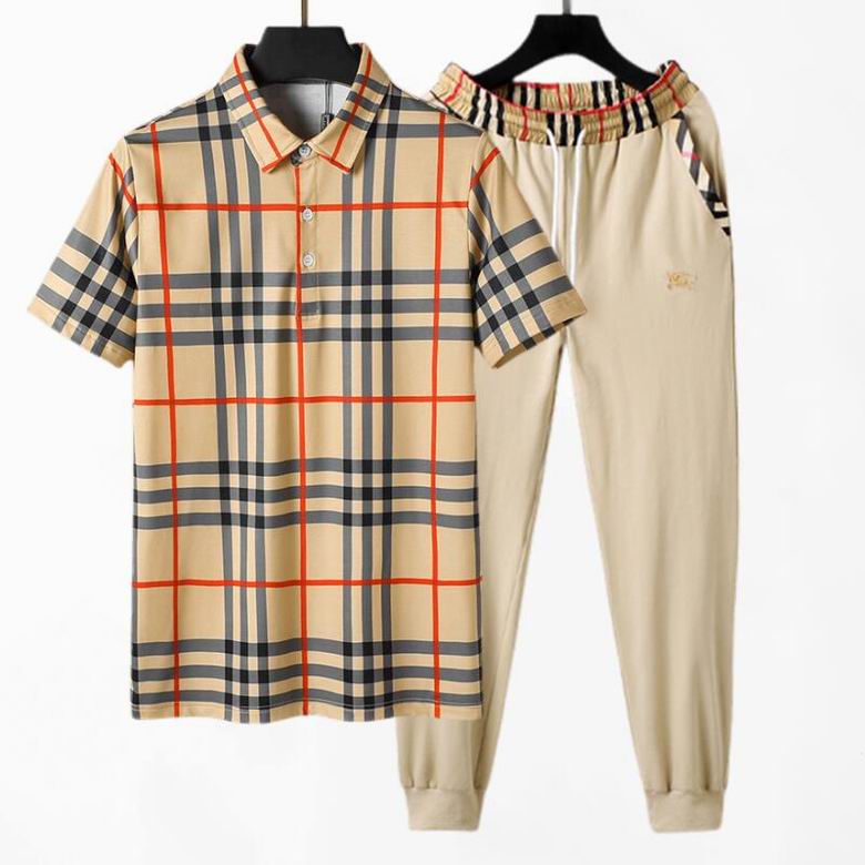 men Burberry suits set-021
